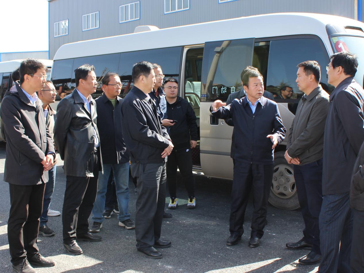 晉中市副市長(zhǎng)調(diào)研山西建投承建的市城區(qū)部分城建重點(diǎn)工程項(xiàng)目