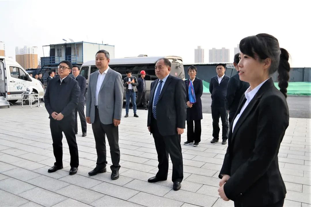 晉中市委書記在山西建投五建集團(tuán)壽陽縣人民醫(yī)院PPP項(xiàng)目調(diào)研