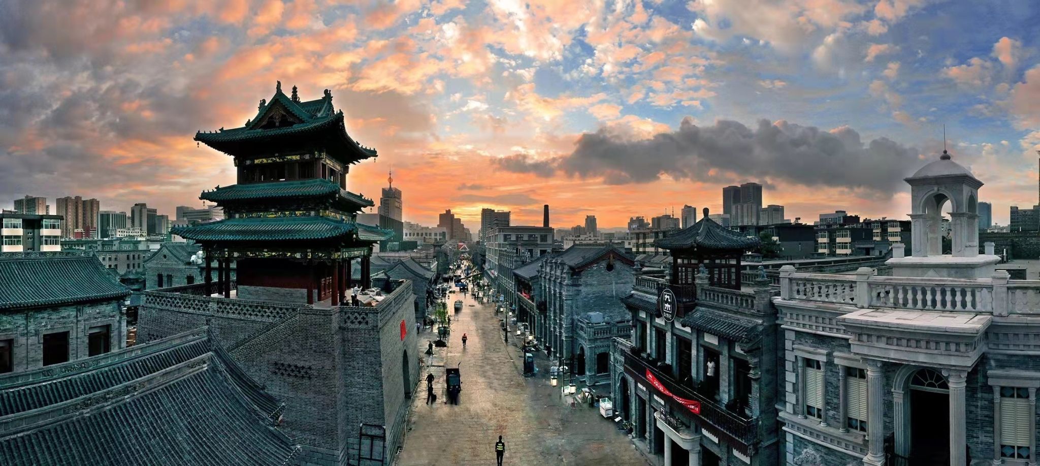 山西建投一建集團承建的太原鐘樓街項目獲評“亞洲都市景觀獎”