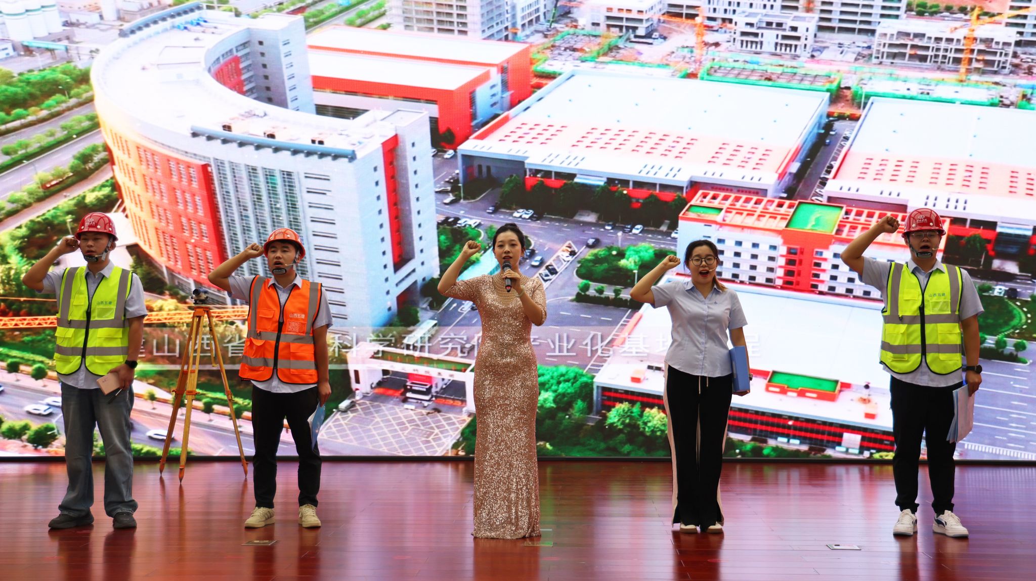 山西建投五建集團舉辦第二屆黨的創(chuàng)新理論宣講大賽