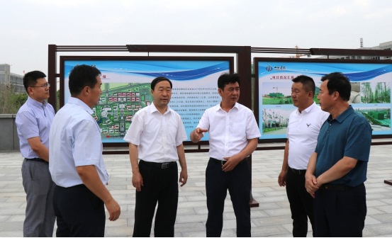 晉中市委副書記、市長(zhǎng)在山西建投承建重點(diǎn)工程調(diào)研