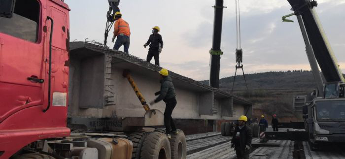 山西建投機(jī)械化集團(tuán)晉城公路項目圓滿完成302片架梁任務(wù)