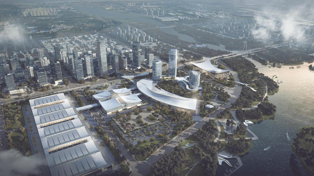 多措并舉 山西·瀟河新城國(guó)際會(huì)展中心北側(cè)組團(tuán)項(xiàng)目打出精細(xì)施工“組合拳”