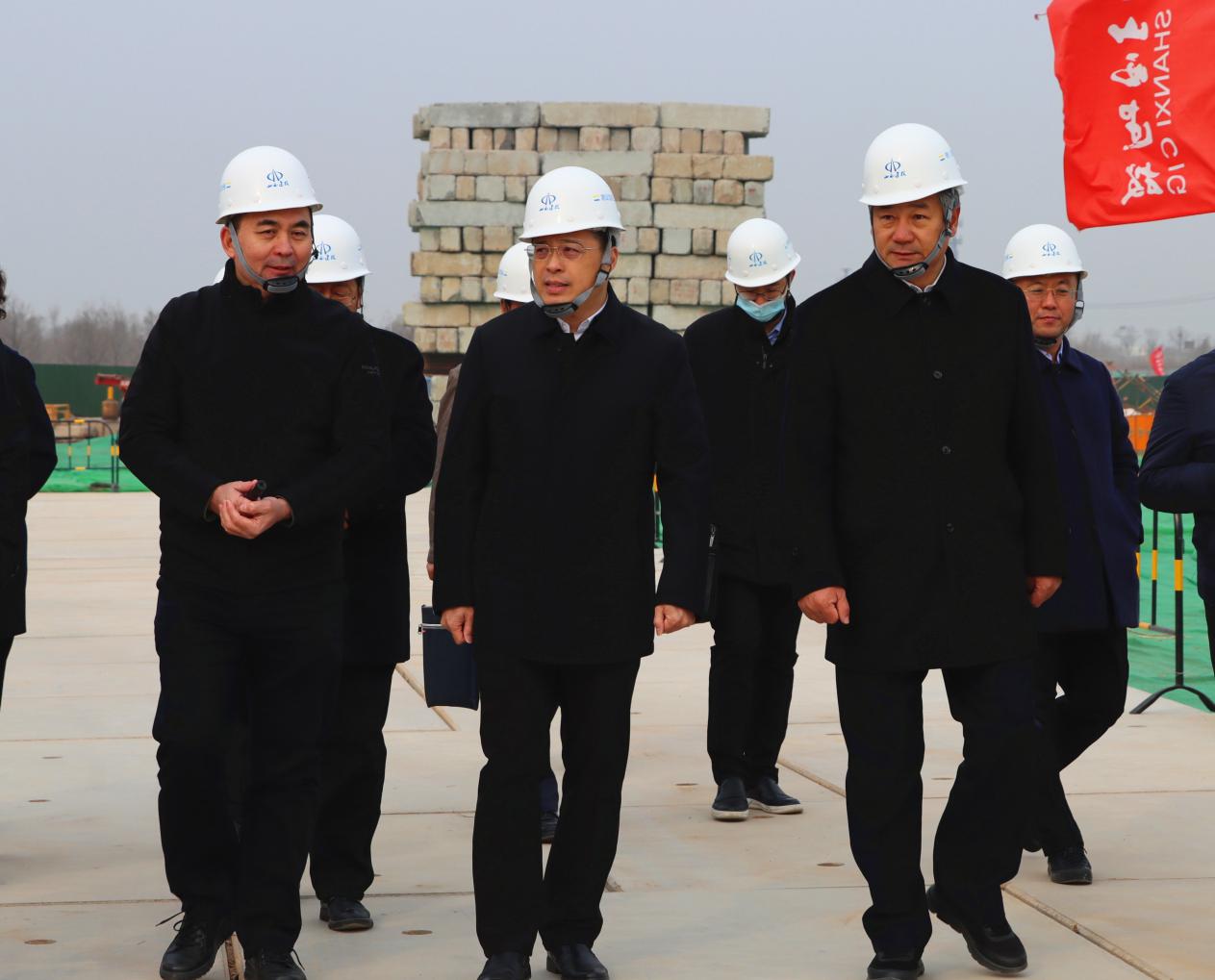 韋韜副省長到山西建投建設項目調(diào)研