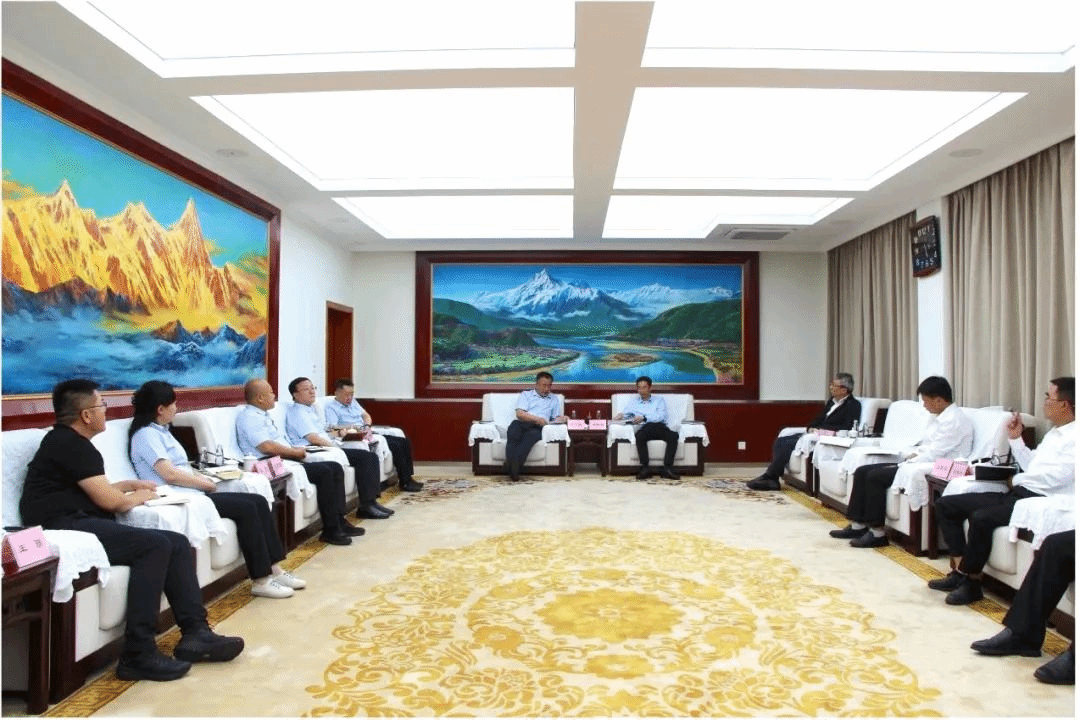 山西建投領(lǐng)導(dǎo)在西藏林芝市開展商務(wù)洽談活動(dòng)