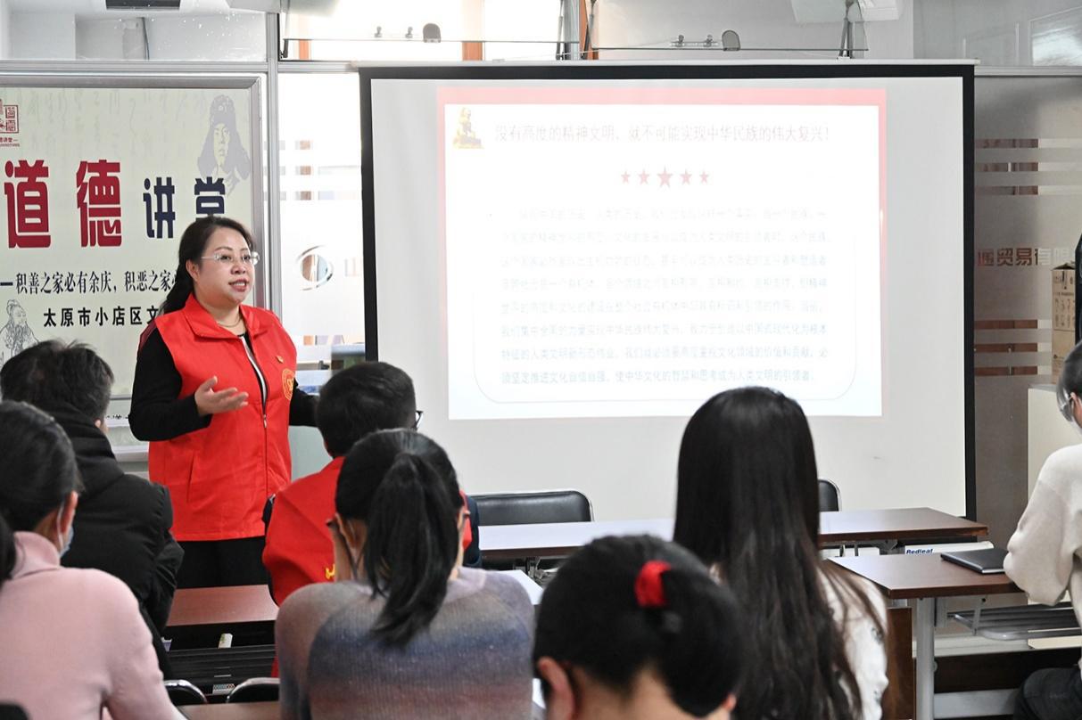 山西建投四建理論宣講團(tuán)進(jìn)社區(qū)，“聲”入群眾聚民心