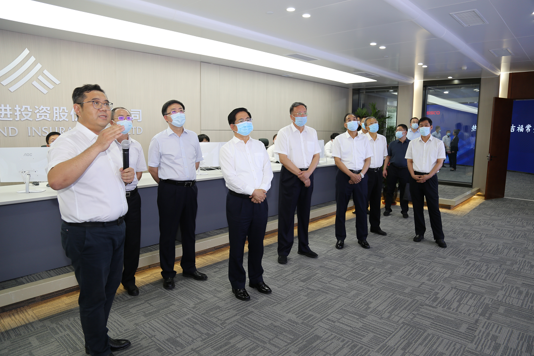 張吉福在省國資運(yùn)營公司調(diào)研