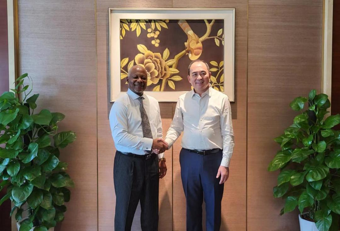 孫波拜會(huì)三國(guó)駐華大使