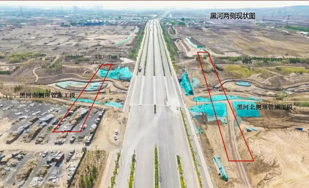 山西建投總承包部龍城大街區(qū)域路網(wǎng)、電力管溝工程首次涉足頂管工程