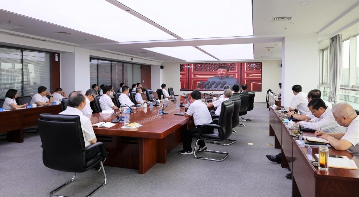 山西建投組織收聽收看慶祝中國(guó)共產(chǎn)黨成立100周年大會(huì)盛況