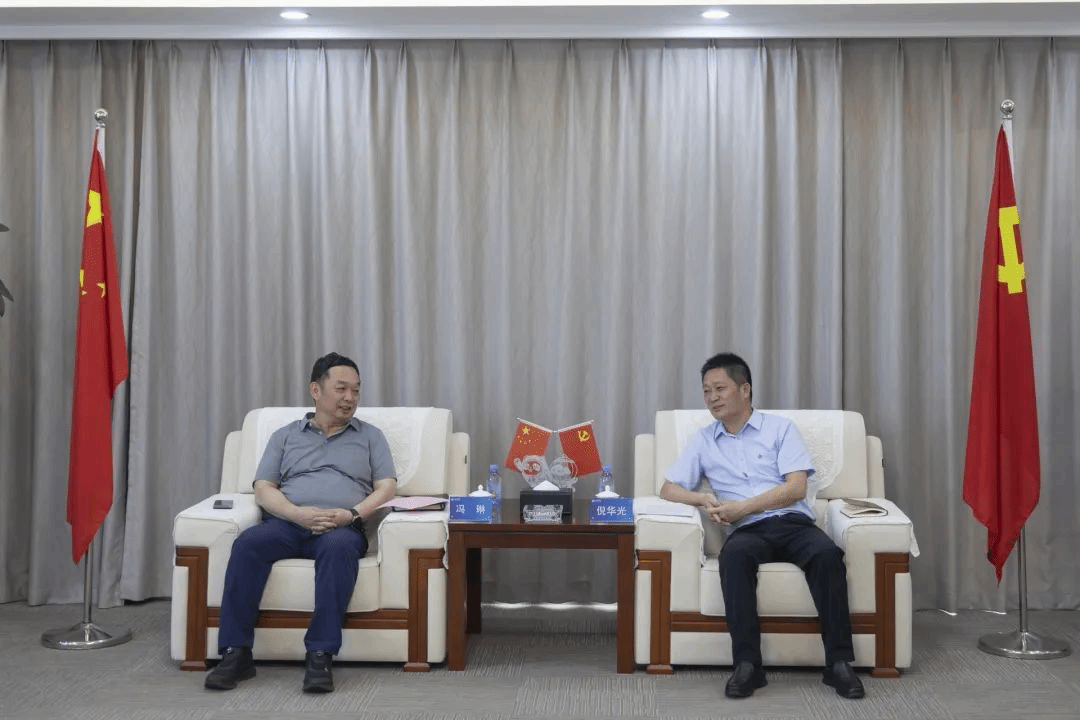 ?？谑姓?wù)副市長(zhǎng)馮琳到訪山西建投