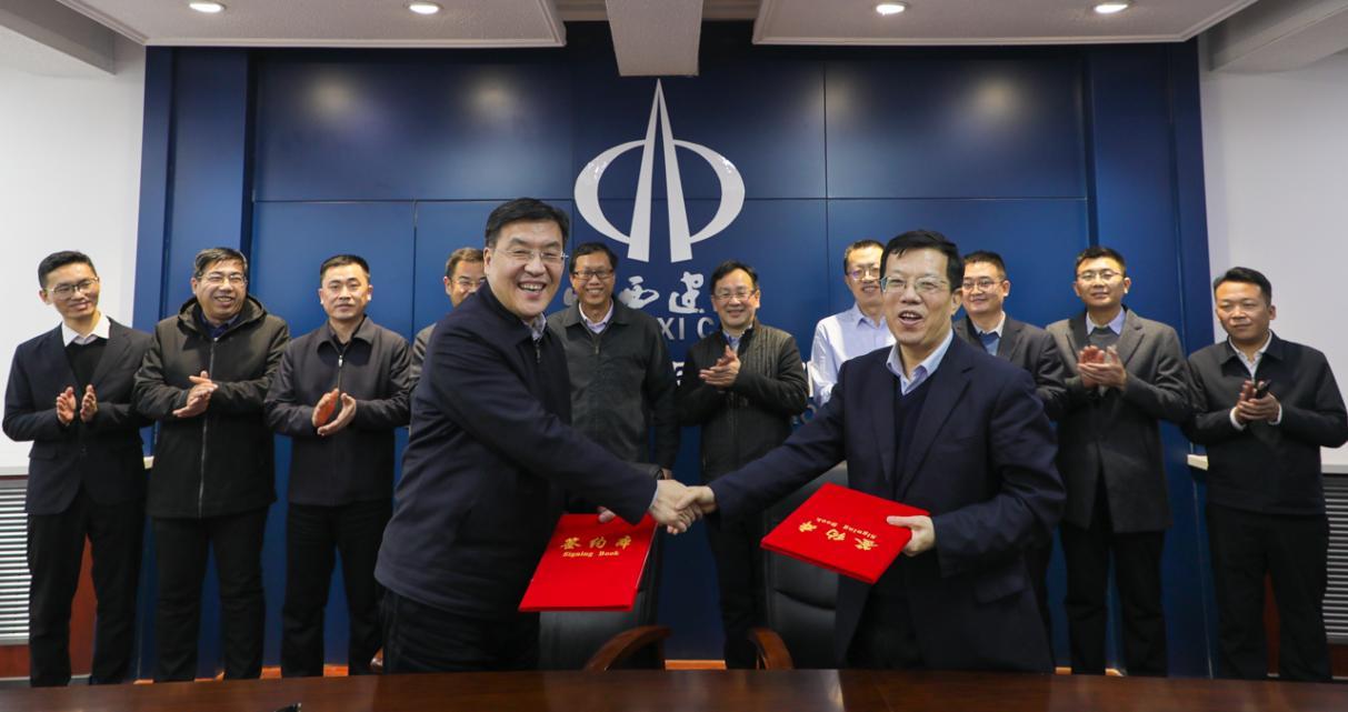 中國水電基礎局有限公司來山西建投六建集團開展洽談交流