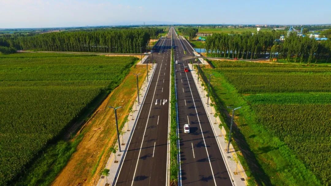 山西建投建工集團投資建設(shè)運營的祁縣貫中大道正式通車
