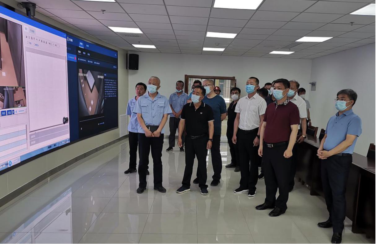 山西省委常委、紀(jì)委書記、監(jiān)察委員會(huì)主任在山西建投四建集團(tuán)承建的太原市廉政教育基地項(xiàng)目調(diào)研