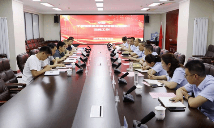 寧夏煤炭基本建設(shè)有限公司與山西建投三建集團(tuán)對(duì)標(biāo)交流