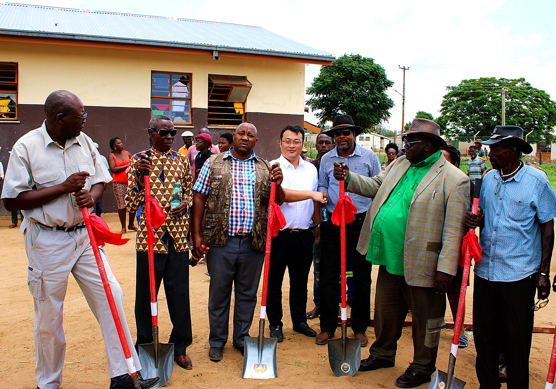山西建投國(guó)合公司承建納米比亞學(xué)校項(xiàng)目開工儀式隆重舉行