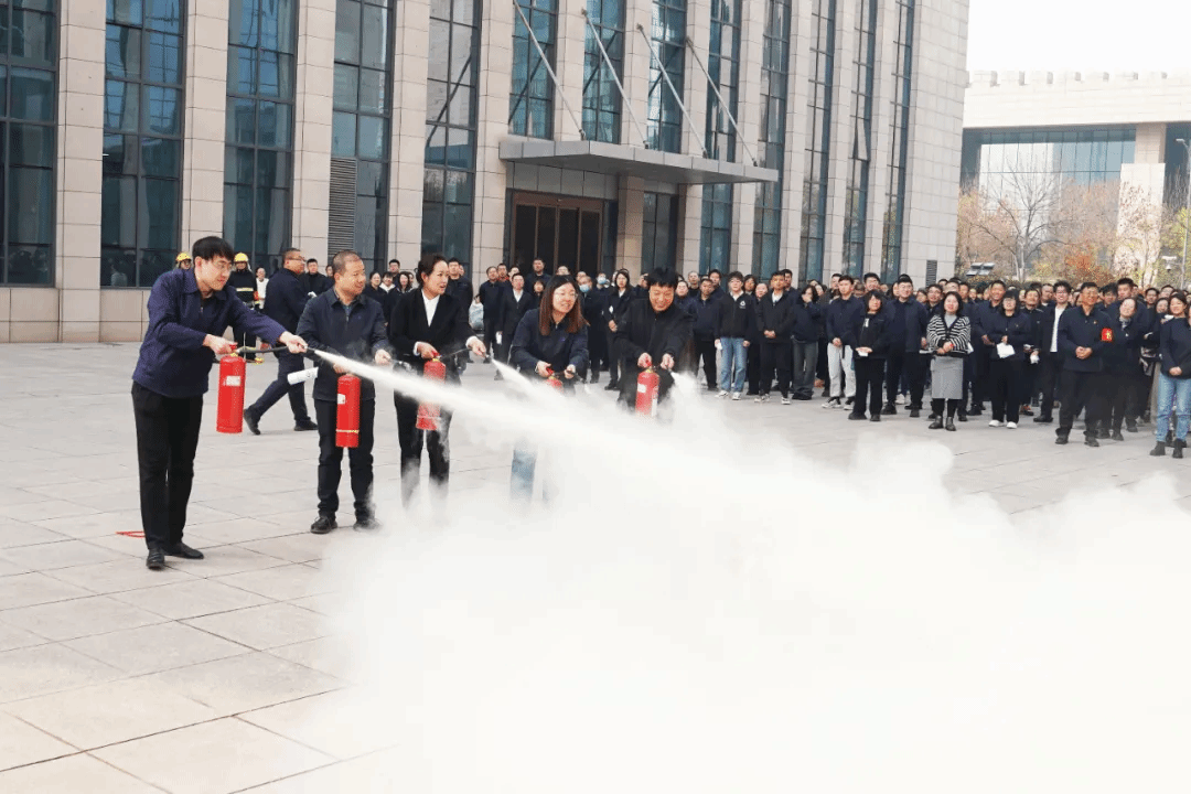 山西建投安裝集團開展“全民消防 生命至上”主題消防演練