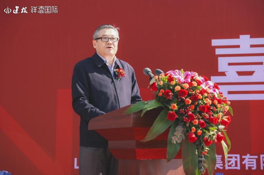 建造太原總部商務(wù)平臺打造南城綜合體新地標(biāo)建投·祥澐國際項(xiàng)目西塔樓正式封頂