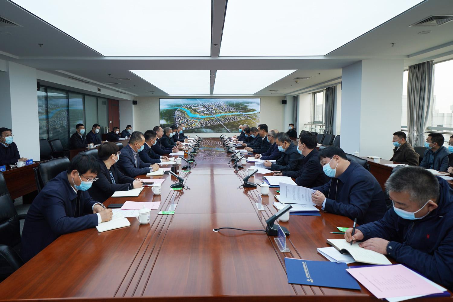 省委常委、大同市委書記盧東亮到山西建投調(diào)研